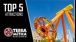 TOP 5 Attractions  Terra Mítica [upl. by Ekim]