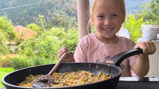 Danas kuhamo sa AJLOM TURSKI BULGUR SA domaćim povrćem 💜 [upl. by Ilyak]