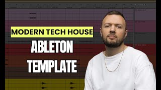 Ableton Project MODERN TECH HOUSE Template MIDI and Stems download [upl. by Hpseoj]