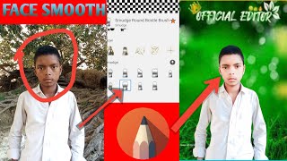 Autodesk sketchbook face smooth 😱✨  नया तरीका face smooth viralshorts photo editing viralvideo [upl. by Nawtna921]