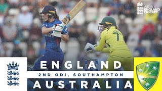 SciverBrunt Ton But Australia Win  Highlights  England v Australia  2nd Womens ODI 2023 [upl. by Ormond]