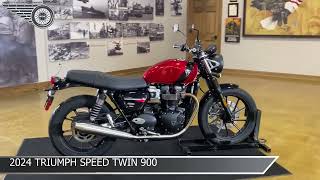 2024 Triumph Speed Twin 900 TBM7840WSE [upl. by Ansilma]