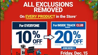 20 off of everything at Harbor Freight no exclusions [upl. by Pish]