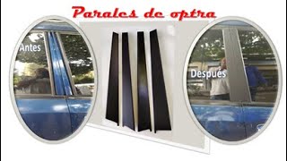 COMO INSTALAR LOS PARALES DE PUERTA DE UN OPTRA [upl. by Malkah240]