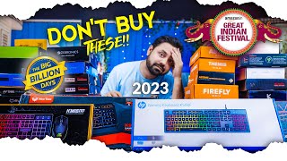 Top 5 BAD Mechanical gaming keyboard under 2000  Amazon great Indian festival Big Billion Sale [upl. by Esila139]