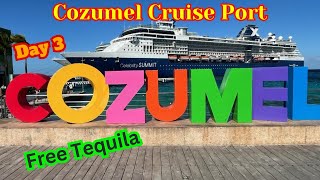 Cozumel Mexico Cruise Port Dec 2023What to do in CozumelWalking Tour [upl. by Htiffirg]