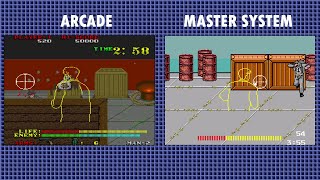 Arcade Vs Master System  Dead Angle [upl. by Kram984]