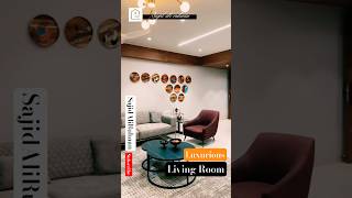 Luxury Living Room Design 🩶🖤 sajidaliruhaan trending trendingshorts shorts ytshorts [upl. by Ahsit94]