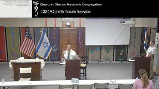 2024Oct05 Torah Service [upl. by Casimir]