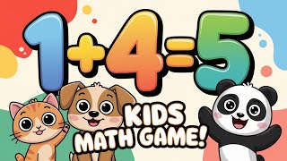 Title quotKids Math Game Adventure with Cute Cats and Dogsquot [upl. by Woolson]