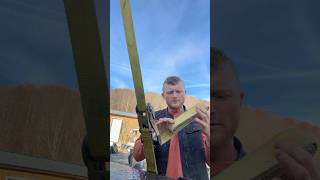 How To Tie Long Straps Like A Pro construction trucking wv ohio concrete ky plumbing [upl. by Rentsch43]