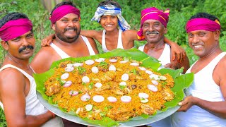 BAKRID SPECIAL CHICKEN BIRYANI  Traditional Muslim style Chicken Biryani  Village Super Cooking [upl. by Pope]