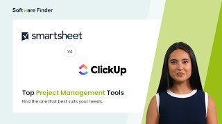 Smartsheet vs ClickUp Detailed Software Review to Boost Your Team’s Efficiency  Software Finder [upl. by Sherburne]