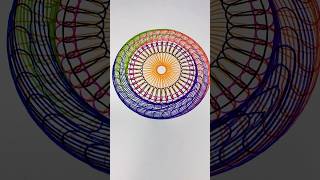 ❤️😍quotSpirograph WondersSpiral Art in Actionquot❤️😍 artwork satisfying spiroart relax [upl. by Irisa]