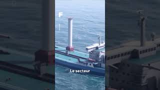 Des voiles à rotor pour limiter lempreinte carbone des supertankers [upl. by Ursel]