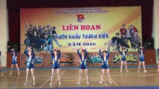 Wavin Flag dance cover by Tan Trao high school [upl. by Ladnyc]