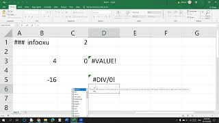 MS Excel2019 Xətaları  Value ve s [upl. by Moyers]