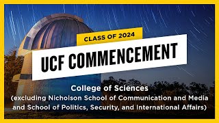 UCF Spring 2024 Commencement  May 4 at 630 pm [upl. by Niccolo]