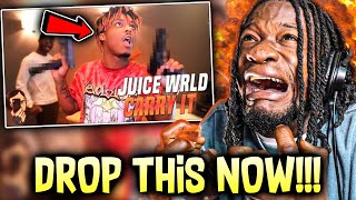 THE HARDEST JUICE WRLD SONG IN A MINUTE quotCarry itquot REACTION [upl. by Loralee]