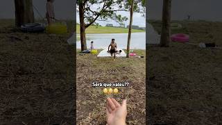 Acho que o Vitor não foi até o lago 🙄 youtubeshorts shorts [upl. by Raskin654]