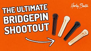 Harley Benton  The Ultimate Bridge Pin Shootout  Can you hear the difference [upl. by Mickelson]