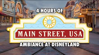 Disneyland Main Street Sounds amp Ambiance  Theme Park Sound Experiences [upl. by Yraek]