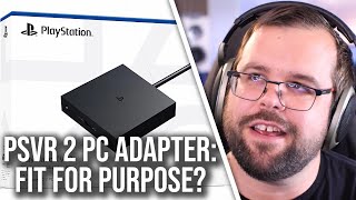 Sonys PSVR 2 Adaptor For PC It Works But Key Features Are Missing [upl. by Zulch775]