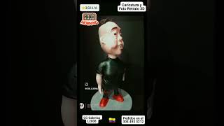 Esculturas estilo caricatura personalizadas y cristales únicos  Foto Cristal 3D [upl. by Haimrej533]