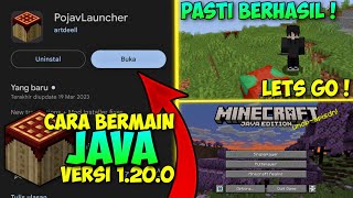 Cara Bermain Minecraft Java Android TERBARU Versi POJAV LAUNCHER  Pojav launcher  Java android [upl. by Nomahs]