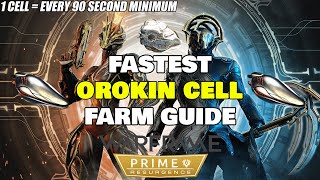 Fastest Orokin Cell Farm Guide l Warframe [upl. by Otaner985]