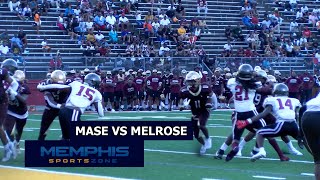 High School Football Jamboree Highlights MASE vs Melrose [upl. by Horbal553]