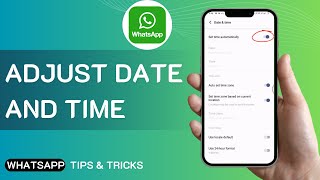 How To Adjust Date And Time In Whatsapp [upl. by Virgy]