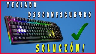 Como Solucionar Teclado Desconfigurado en Windows 1087 [upl. by Kalagher]