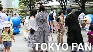 東京ミッドタウン・六本木ヒルズ散歩 【4K】 Walking Tokyo Midtown and Roppongi Hills Tokyo Japan August 2024 [upl. by Ahseirej]