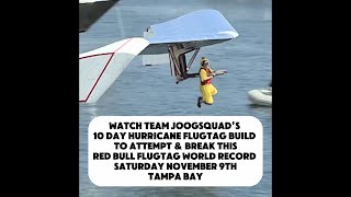 World Record Attempt Red Bull Flugtag Build  Tampa Bay November 9th 2024 Team joogsquad [upl. by Lubow788]