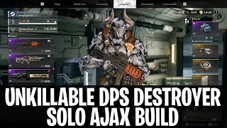 SOLO EVERYTHING WITH THIS FACE TANKING DPS AJAX BUILD  THE FIRST DESCENDANT [upl. by Suolhcin924]