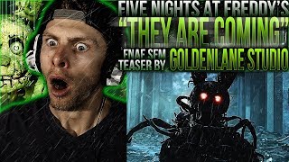 Vapor Reacts 476 FIVE NIGHTS AT FREDDYS SFM SERIES quotThey Are Comingquot by GoldenLane Studio REACTION [upl. by Bryner696]