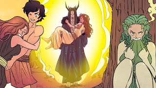 Hades y Perséfone El Amor y los Amantes del Rey y la Reina del Inframundo  Mitología Griega [upl. by Eimile]