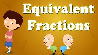 Equivalent Fractions  aumsum kids science education children [upl. by Nnairret]