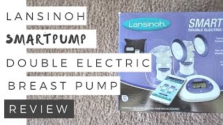 Lansinoh SMARTPump Double Electric Breast Pump Review  Momma Alia [upl. by Janina]