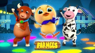 Kaboochi  Dance Songs For Children  Cartoons For Babies  Farmees [upl. by Rafaelita579]