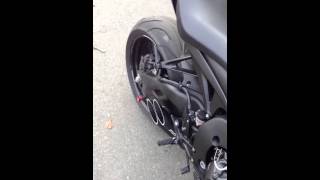 08 cbr1000rr toce exhaust sound [upl. by Ronyam]