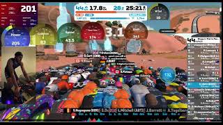 Zwift  Stage 1 Flat is Fast  Tempus Fugit Cat C 610pm UK 020124 [upl. by Nelleeus]