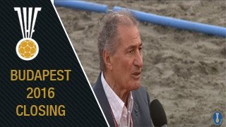 Closing Ceremony 2016 IHF Womens Beach Handball World Championship [upl. by Eiramnerual]