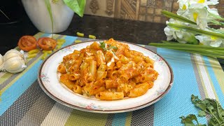 Roasted Tomatoes Pasta  Simple Roasted Tomatoes and Garlic Pasta  Easy Pasta Recipe [upl. by Nivled]