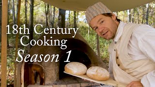 Cooking Marathon  18th Century Cooking Season 1 [upl. by Gerge]