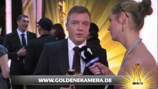 Interview mit Hape Kerkeling  Goldene Kamera 2012 [upl. by Mensch845]