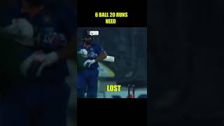 quotRohit Sharmas Epic Finish 20 Runs Needed Off 6 Balls IND vs BANLast Over Thriller shorts [upl. by Jada]