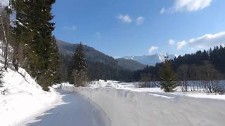 Spitzingsee im Winter mit Lumix DMCFZ150 [upl. by Herv]