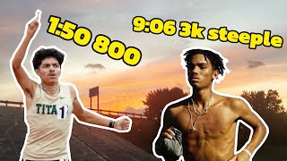 18 MILE LONG RUN WITH TOP HIGH SCHOOL RECRUITS Road to Nationals Episode 4 [upl. by Dualc]